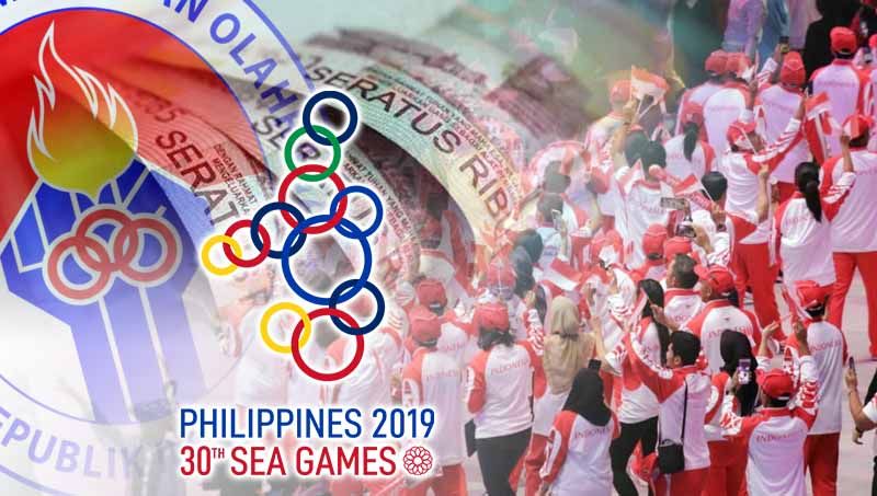 Polemik pendanaan SEA Games 2019. Copyright: © Grafis: Indosport.com