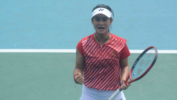 Priska Madelyn Nugroho berharap ada banyak bibit baru yang muncul untuk memajukan dunia tenis Indonesia. Copyright: © tennisindonesia.com