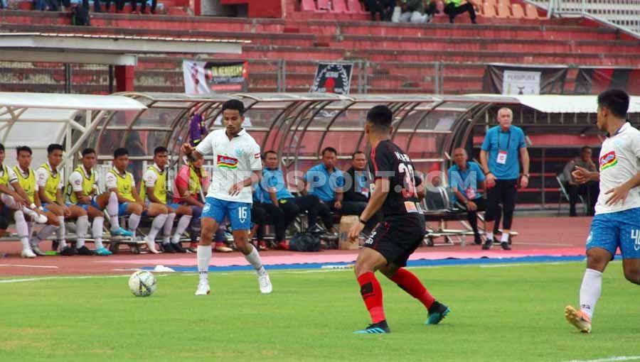 Laga pertandingan antara Persipura Jayapura vs PSIS Semarang pada Shopee Liga 1 di Stadion Gelora Delta, Sidoarjo, Rabu (04/12/19). Copyright: © Alvin Syaptia/INDOSPORT