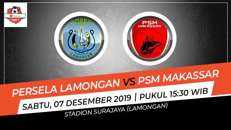 Berikut link live streaming pertandingan sepak bola pekan ke-31 kompetisi Shopee Liga 1 2019 antara tuan rumah Persela Lamongan vs PSM Makassar. Copyright: © Grafis: Indosport.com