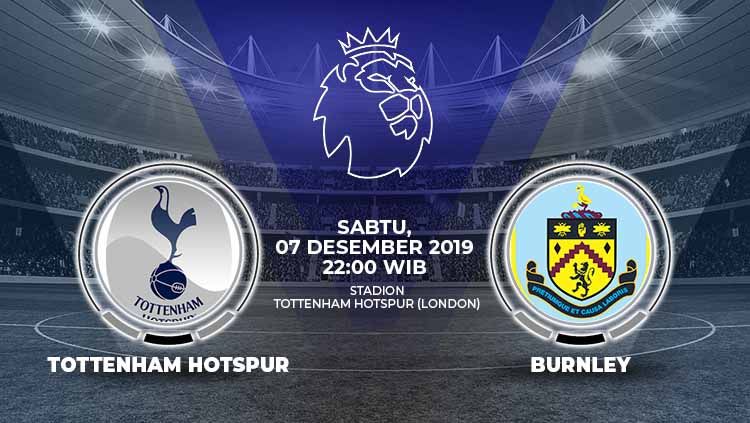 Berikut link live streaming pertandingan Liga Inggris antara Tottenham Hotspur melawan Burnley, Sabtu (07/12/19). Copyright: © Grafis: Indosport.com