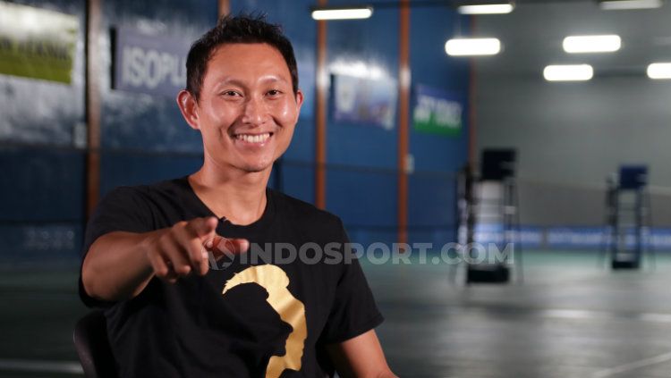 Legenda bulutangkis Indonesia, Sony Dwi Kuncoro membeberkan peran vital orang tua dalam membentuk dirinya menjadi atlet menjadi kebanggaan tanah air. Copyright: © Roihan Susilo Utomo/INDOSPORT