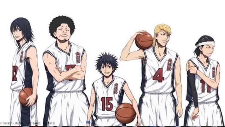 Ahiru no Sora, seri anime bola basket Jepang. Copyright: © media bro.