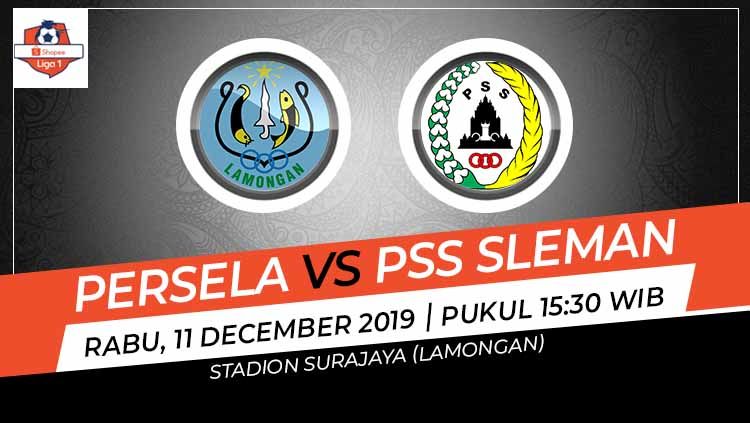 Persela Lamongan berhasil mengalahkan PSS Sleman dengan skor 1-0 dalam pembuka pekan ke-32 Shopee Liga 1 2019, Rabu (11/12/19). Copyright: © Grafis: Indosport.com