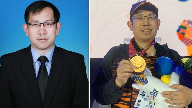 Yew Weng Kean, peraih medali emas eSports SEA Games 2019 berprofesi sebagai asisten profesor. Copyright: © mothership.sg