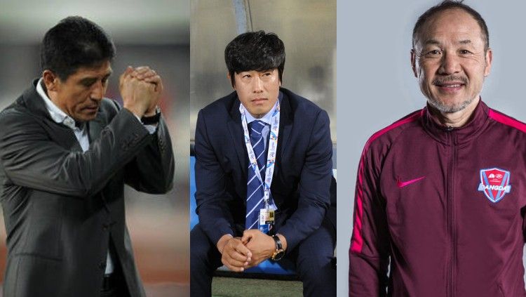 Lee Jang Soo (kiri), Seo Jeong Won (tengah), Jang Eui Ryong (kanan) tiga pelatih top Korea Sleatan yang bisa jadi pilihan Timnas Indonesia andai gagal datangkan Shin Tae-yong. Copyright: © worldfootball