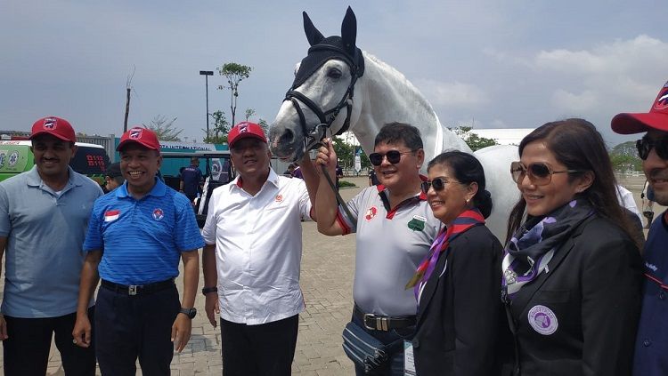 Kompetisi ketangkasan berkuda di Indonesia atau Equestrian Championship League (ECL) resmi digelar. Copyright: © Equestrian Championship League (ECL)