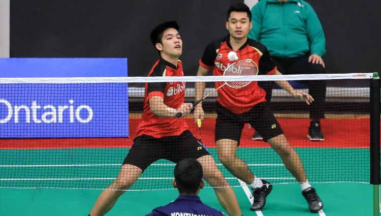 Berikut detik-detik Aksi Defense memukai Leo/Daniel di Thailand Masters 2020. Copyright: © badmintonindonesia.org