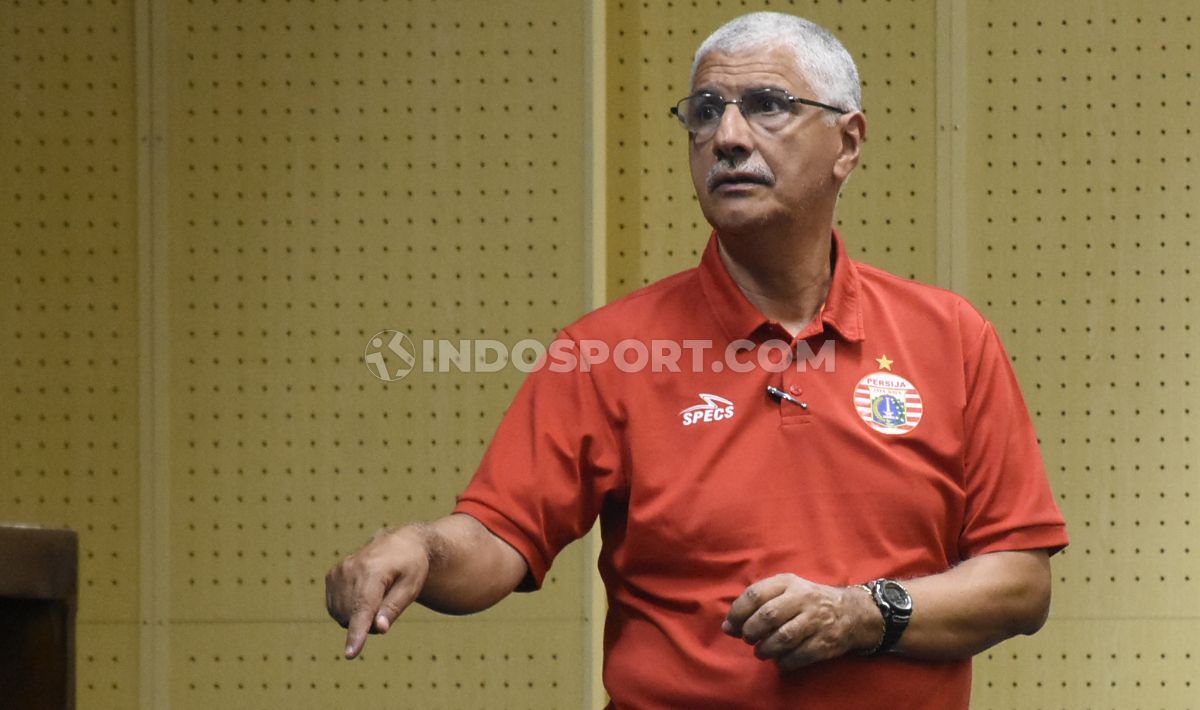 Edson Tavares, pelatih klub Liga 1 2019, Persija Jakarta. Copyright: © Herry Ibrahim/INDOSPORT