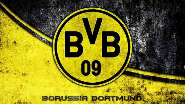 Logo klub Bundesliga Jerman, Borussia Dortmund. Copyright: © Pinterest