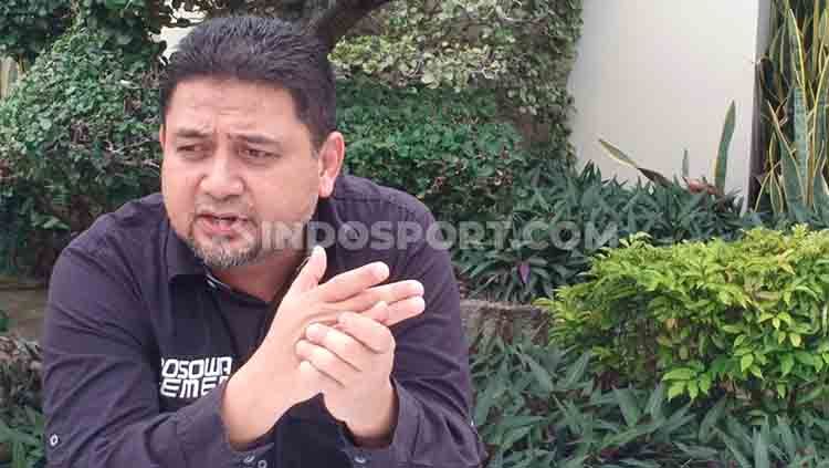 CEO klub Liga 1 PSM Makassar, Munafri Arifuddin, sempat merasa kesal akibat banyaknya nama pelatih yang dirumorkan akan merapat. Copyright: © Adriyan Adirizky/INDOSPORT