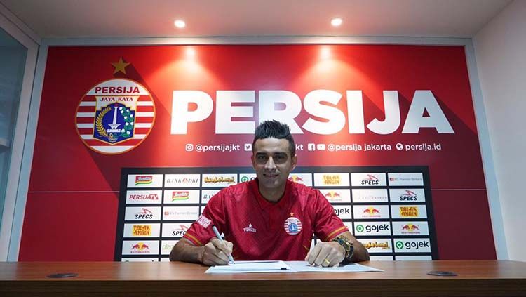 Otavio Dutra tidak sabar ingin merasakan atmosfir juara bersama klub Liga 1 Persija Jakarta dan Jakmania. Copyright: © Media Persija