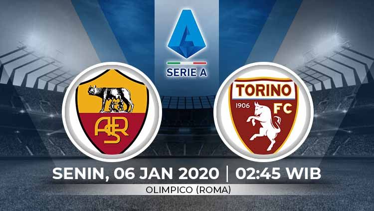 Link Live Streaming AS Roma vs Torino. Copyright: &copy; Grafis:Ynt/Indosport.com