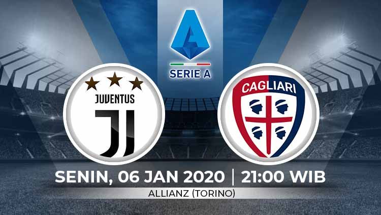 Link live streaming pertandingan Serie A Italia antara Juventus vs Cagliari di Allianz Stadium, Senin (06/01/20) via beIN Sports. Copyright: &copy; Grafis:Ynt/Indosport.com