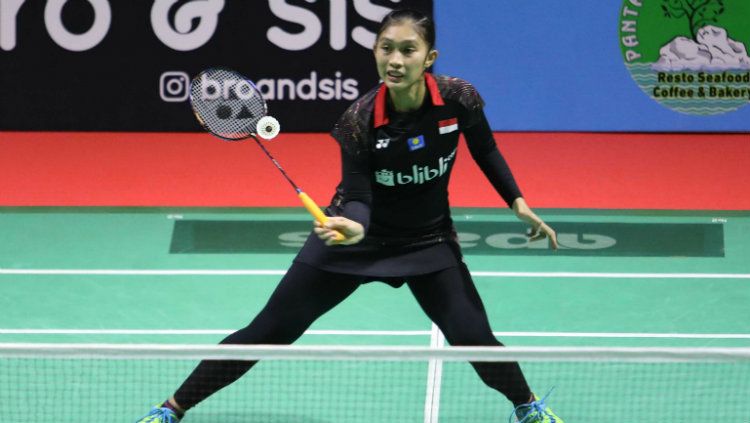 Tunggal putri Indonesia, Choirunnisa berhasil mengalahkan Yasnita Enggira Setiawan  di turnamen Mola TV PBSI Home Tournament, Rabu (22/07/20). Copyright: © Badminton Indonesia