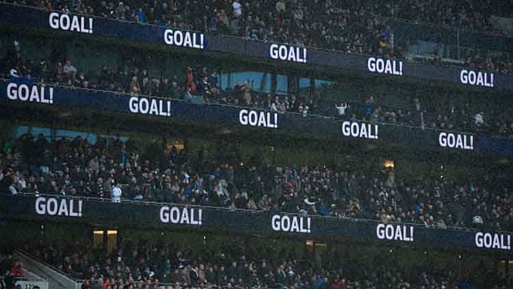 Para pendukung klub Liga Inggris, Tottenham di Stadion Tottenham Hotspur Copyright: © Visionhaus/GettyImages