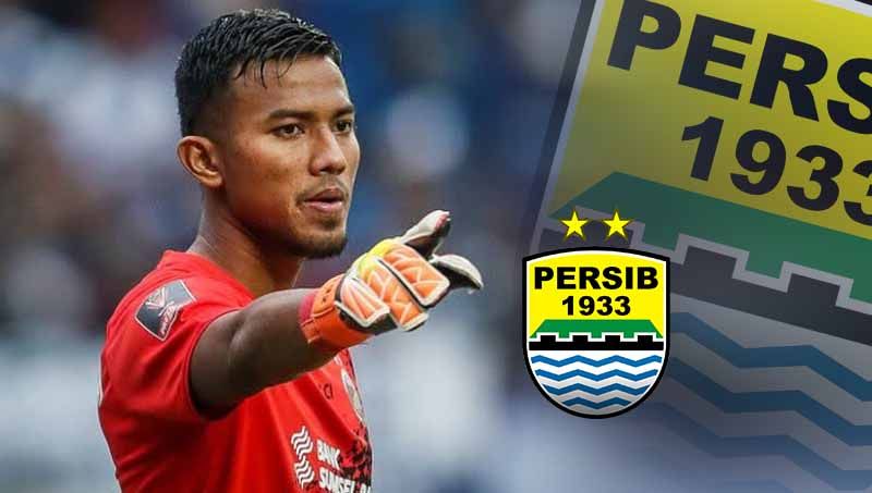 Penjaga gawang Persib Bandung Teja Paku Alam masuk dalam daftar kiper dengan penyelamatan terbanyak di kompetisi Liga 1 2020.. Foto: bolasport.com Copyright: © Grafis:Ynt/Indosport.com