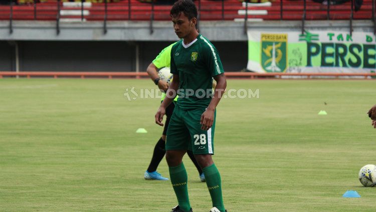 Manajemen klub Liga 1, Persebaya Surabaya, tampaknya sudah mengikhlaskan Osvaldo Haay tinggalkan klub itu. Copyright: © Fitra Herdian Ariestianto/INDOSPORT