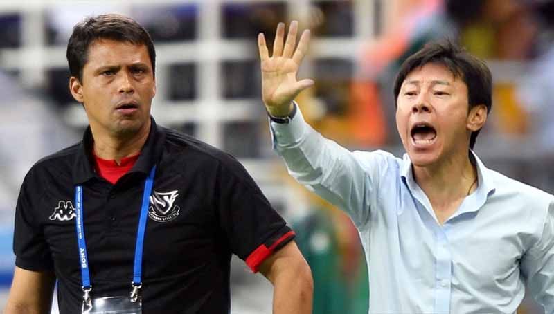 Terdapat sebuah fakta tentang Sergio Farias, calon pelatih Persija yang sempat berduel dengan pelatih Timnas Indonesia saat ini Shin Tae-yong. Copyright: © Gettyimages