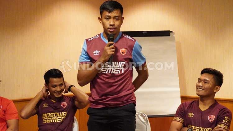 Kiper anyar klub Liga 1 PSM Makassar, Syaiful Syamsuddin, mengalami cedera saat latihan pra musim. Copyright: © Adriyan Adirizky Rahmat/INDOSPORT