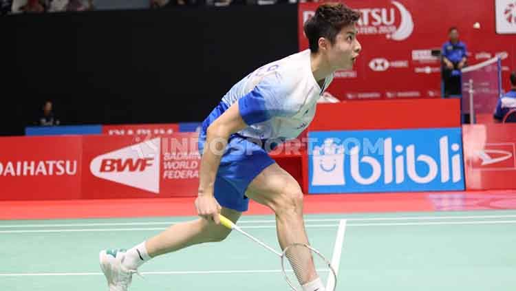 Pebulutangkis tunggal putra China, Shi Yuqi absen di final Piala Thomas 2020 Copyright: © Theresia Simanjuntak/INDOSPORT