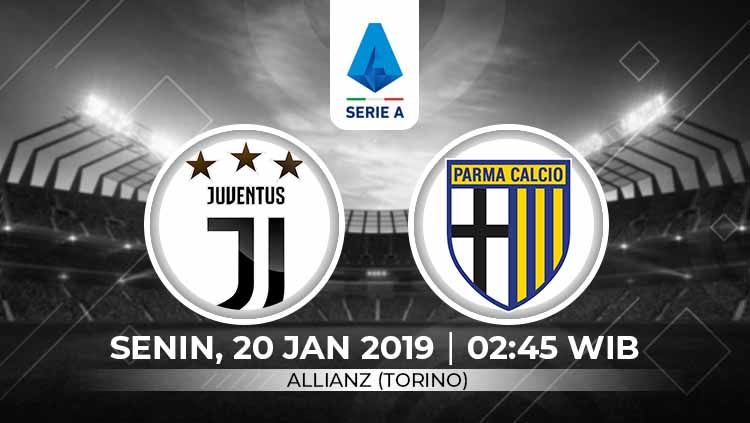 Berikut link live streaming pertandingan Serie A Liga Italia antara Juventus vs Parma, Senin (20/01/20). Copyright: © Grafis:Ynt/Indosport.com