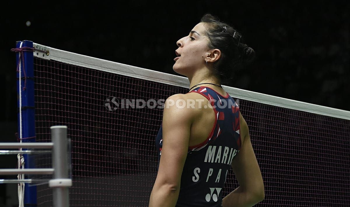 Carolina Marin melaju ke final Indonesia Masters 2020. Copyright: © Herry Ibrahim/INDOSPORT