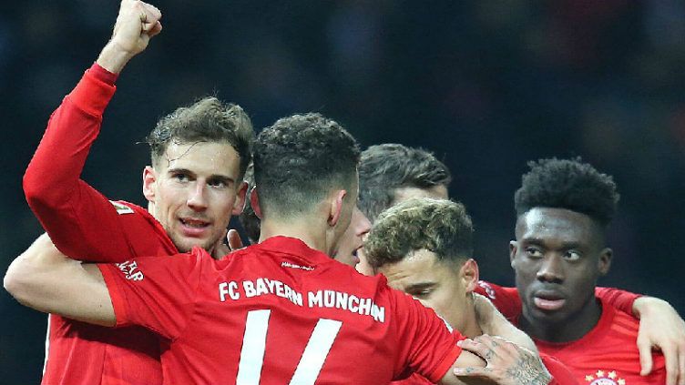 Hasil Pertandingan Bundesliga Jerman Hertha Berlin vs Bayern Munchen: Die Roten Mengamuk. Copyright: © Twitter @FCBayern