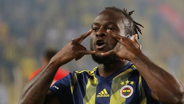 Victor Moses, eks Chelsea yang kini bermain di Liga Rusia. Foto: Anadolu Agency/GettyImages. Copyright: © Anadolu Agency/GettyImages