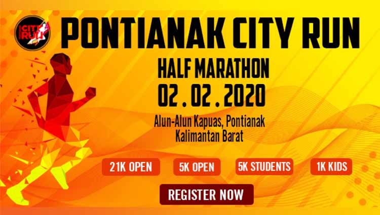 Ajang Pontianak City Run Half Marathon sudah didepan mata. Kompetisi itu akan segera digelar beberapa bulan lagi. Copyright: © spacebib.com