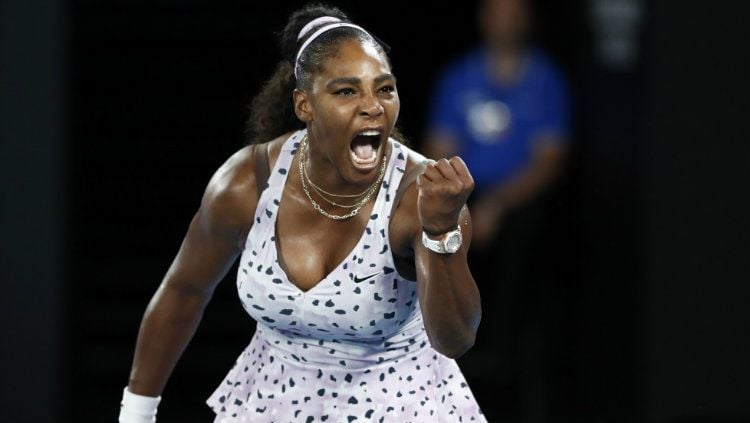 Serena Williams di hari ketiga Australia Terbuka 2020. Copyright: © Darrian Traynor/Getty Images