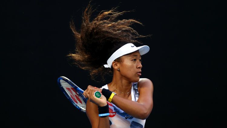 Naomi Osaka memilih jadi warga negara Jepang supaya bisa membela Negeri Sakura di ajang Olimpiade 2020. Copyright: © Cameron Spencer/Getty Images