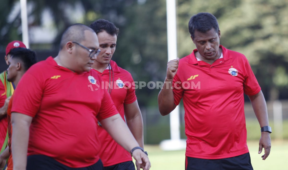 Pelatih anyar Persija Jakarta, Sergio Farias membantah bahwa Oswaldo Lessa masuk sebagai asisten pelatih. Copyright: © Herry Ibrahim/INDOSPORT