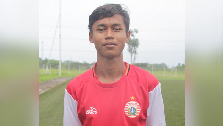 Wonderkid Persija Jakarta U-18, Alfriyanto Nico Saputro mendapat panggilan TC virtual Timnas U-19. Copyright: © epa.pssi.org