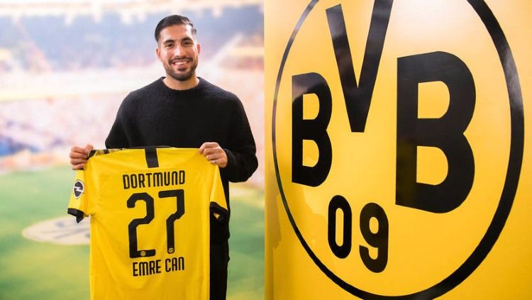 Gelandang Juventus, Emre Can resmi bergabung dengan Borussia Dortmund di bursa transfer musim dingin 2020. Copyright: © bvb.de