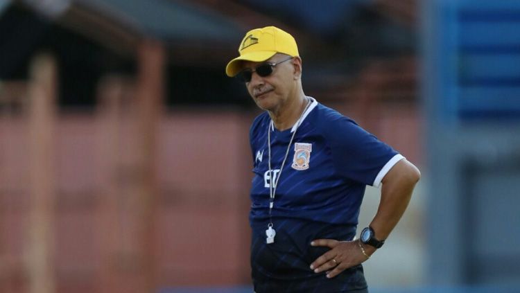 Kepala pelatih Borneo FC asal Brasil, Edson Tavares. Copyright: © borneofc.id
