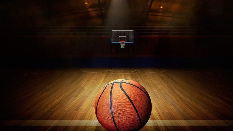 Ilustrasi bola basket. Copyright: © WallpaperAccess