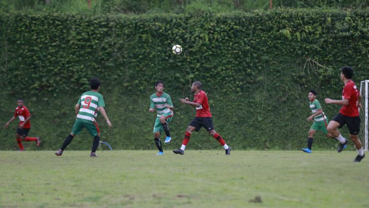 Klub Liga 1 Persipura Jayapura saat menjalani laga uji coba menghadapi Metro FC. Copyright: © Media Officer Persipura