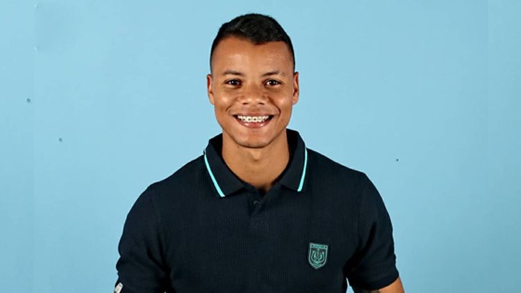 Persela Lamongan tampaknya kembali bisa memainkan striker asingnya, Gabriel do Carmo, pada saat pertandingan melawan PSIS Semarang pada pekan kedua kompetisi Liga 1 2020. Copyright: © Twitter/@PerselaFC