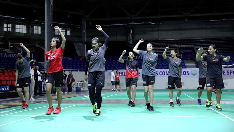 Turnamen Badminton Asia Team Championships 2020 bakal disiarkan oleh saluran televisi nasional yang menjadi kabar baik bagi pecinta bulutangkis Indonesia. Copyright: © Humas PBSI
