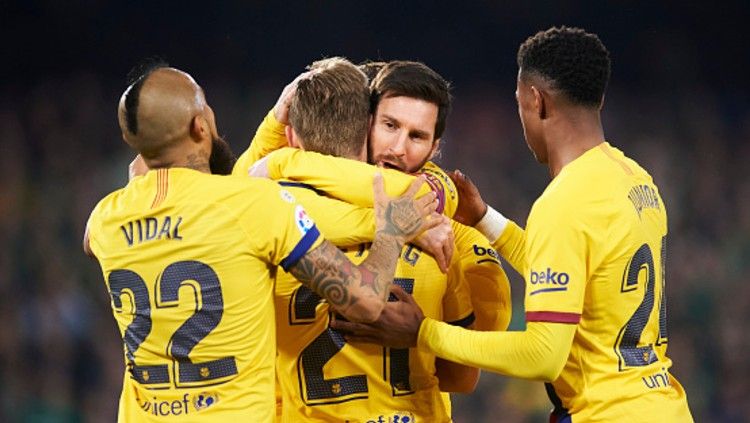 Nasib sial kembali menyertai Barcelona sepanjang bergulirnya LaLiga Spanyol. Copyright: © twitter.com/OptaJose