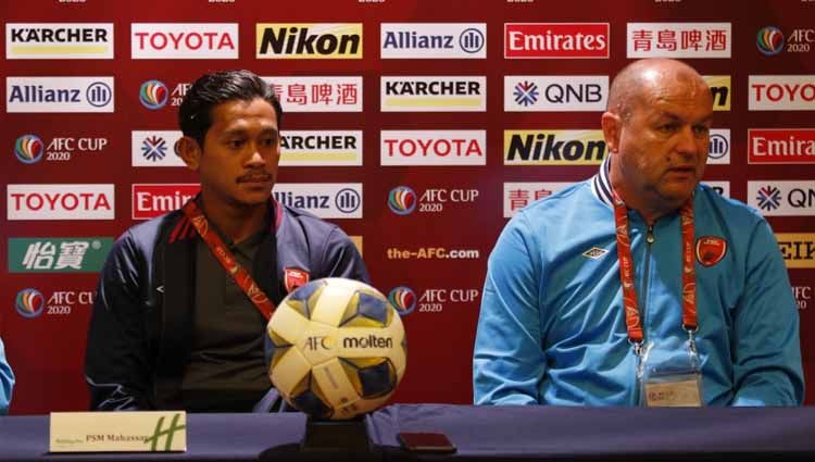 Wakil Indonesia di ajang Piala AFC 2020, PSM Makassar, siaga satu jelang menghadapi klub Myanmar, Shan United. Copyright: © Media PSM