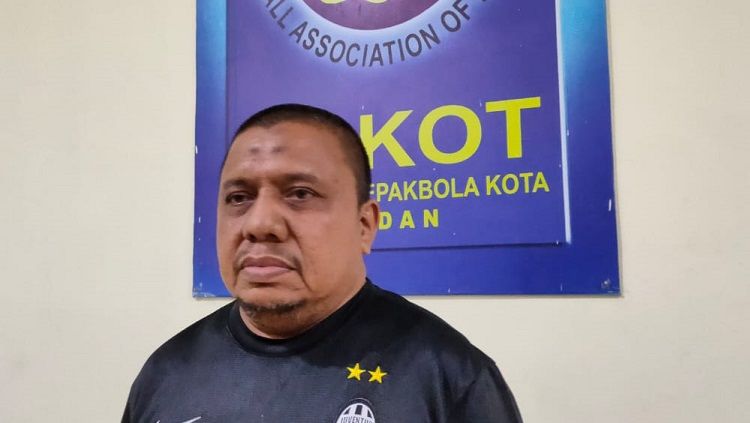 Ketua Askot PSSI Medan, Iswanda Ramli. Copyright: © Media Askot PSSI Medan