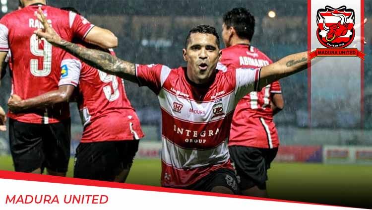 Madura United, klub Liga 1 2020, harus mendapati kenyaataan pahit lantaran tak pernah bisa berjodoh dengan ajang-ajang yang memakai format turnamen. Copyright: © Grafis:Yanto/Indosport.com