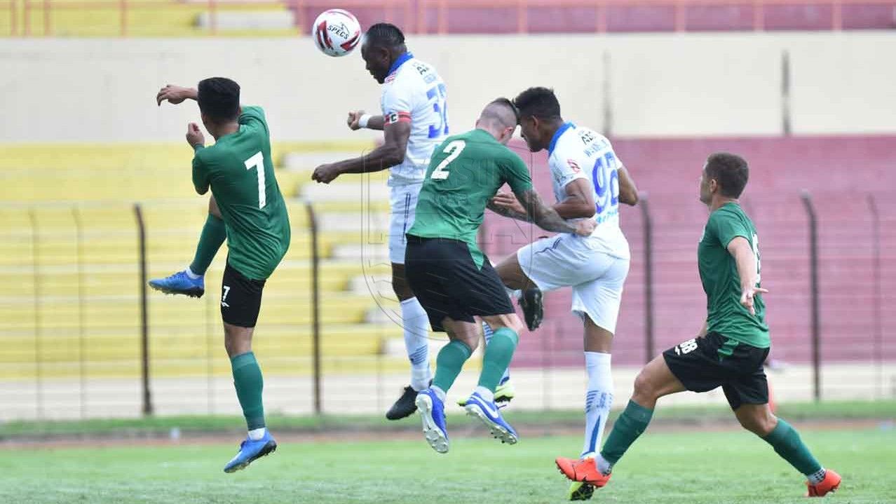 Hasil pertandingan uji coba atau persahabatan antara PSS Sleman vs Persib Bandung berakhir dengan skor 0-2, Senin (17/02/20). Copyright: © PERSIB.co.id/Rivan Mandala