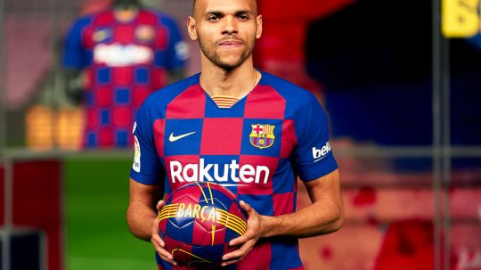 Martin Braithwaite, pemain baru Barcelona Copyright: © Pedro Salado/Quality Sport Images/Getty Images