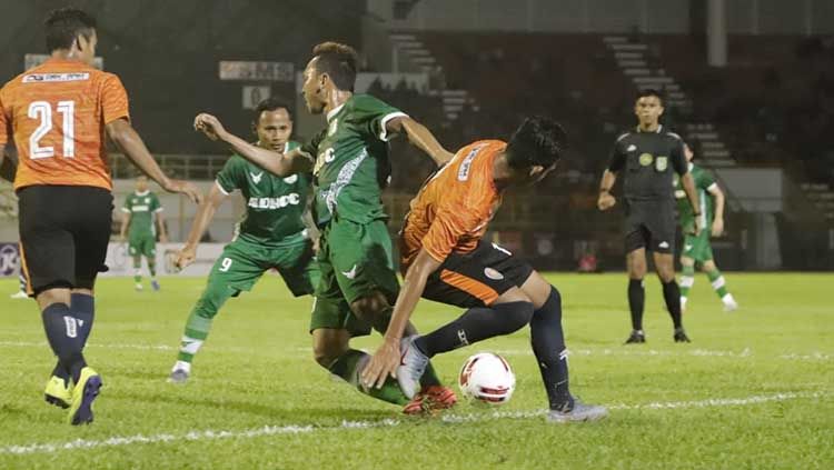 Laga uji coba Persiraja vs PSMS di Stadion Harapan Bangsa, Banda Aceh, Jumat (21/2/2020) malam. Copyright: © Media PSMS