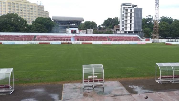 Stadion Klabat Manado, kandang sementara klub Liga 1 Persipura Jayapura. Copyright: © Media Officer Persipura