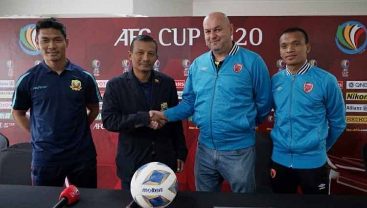 Pre Match Press Conference PSM Makassar vs Shan United di ajang Piala AFC 2020. Copyright: © Media PSM Makassar
