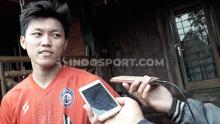 Antusiasme Winger muda Persija Jakarta, Feby Eka Putra sama sekali tak berkurang untuk Arema FC Copyright: © Ian Setiawan/INDOSPORT